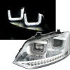 VW Polo 6R (09-) LED lukturi, hromēti