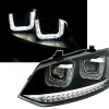 VW Polo 6R (09-) LED lukturi, melni