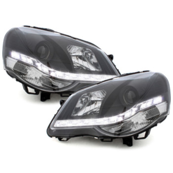VW Polo 9N3 (05-09) LED lukturi, melni