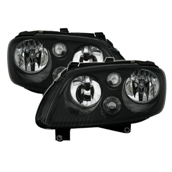 VW Touran (03-06) headlights, black