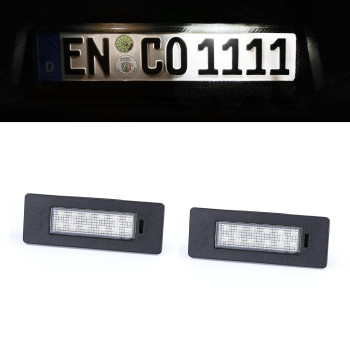 Audi LED numurzīmes apgaismojums 3