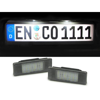 Citroen/Peugeot LED numurzīmes apgaismojums