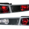 Alfa Romeo 145 (94-01) aizmugurējie lukturi, hromēti