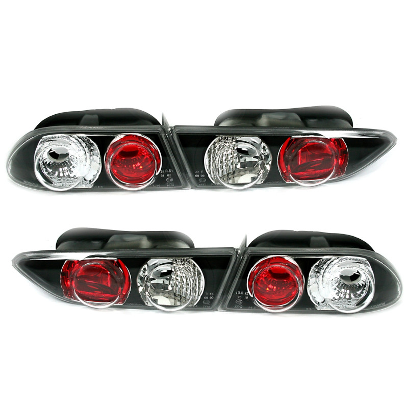 Alfa Romeo 156 (97-03) aizmugurējie lukturi, melni