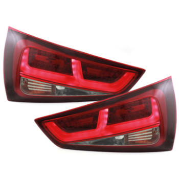 Audi A1 8X (11-) LED aizmugurējie lukturi, sarkani/tonēti