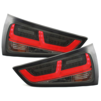 Audi A1 8X (11-) LED aizmugurējie lukturi, tonēti