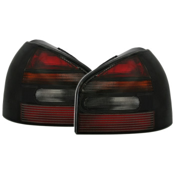 Audi A3 8L (96-03) aizmugurējie lukturi, melni 2