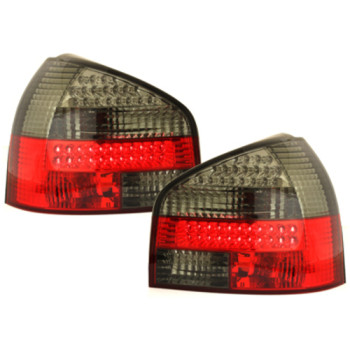 Audi A3 8L (96-03) LED aizmugurējie lukturi, sarkani/tonēti