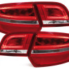 Audi A3 8P Sportback (04-08) LED aizmugurējie lukturi, sarkani/hromēti