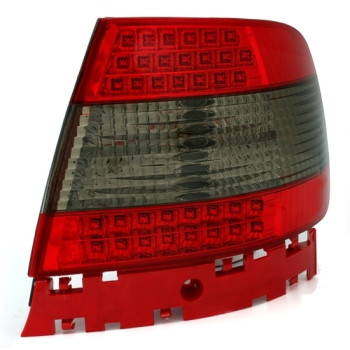 Audi A4 B5 (95-01) LED aizmugurējie lukturi, sarkani/tonēti