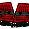 Audi A4 B5 (95-01) LED aizmugurējie lukturi, sarkani/tonēti 2
