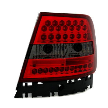 Audi A4 B5 (95-01) LED aizmugurējie lukturi, sarkani/tonēti 2