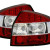 Audi A4 B6 (01-04) LED aizmugurējie lukturi, sarkani/hromēti