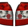 Audi A4 B6 Avant (01-04) LED aizmugurējie lukturi, sarkani/hromēti