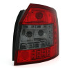 Audi A4 B6 Avant (01-04) LED aizmugurējie lukturi, sarkani/tonēti 2