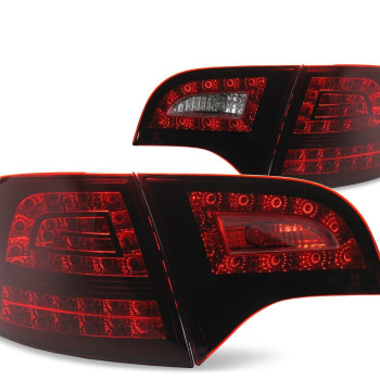 Audi A4 B7 Avant (05-08) LED aizmugurējie lukturi, sarkani 2