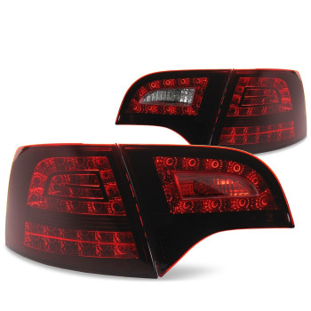 Audi A4 B7 Avant (05-08) LED aizmugurējie lukturi, sarkani 2