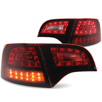 Audi A4 B7 Avant (05-08) LED aizmugurējie lukturi, sarkani 2