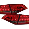 Audi A4 B8 (07-10) LED aizmugurējie lukturi, sarkani/tonēti
