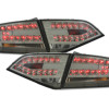 Audi A4 B8 (07-10) LED aizmugurējie lukturi, tonēti