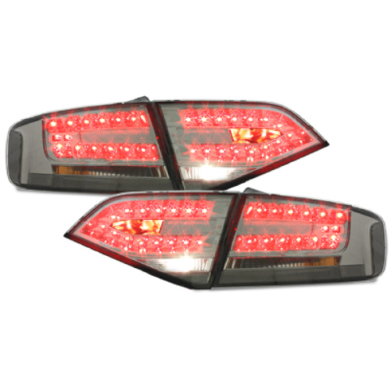 Audi A4 B8 (07-10) LED aizmugurējie lukturi, tonēti