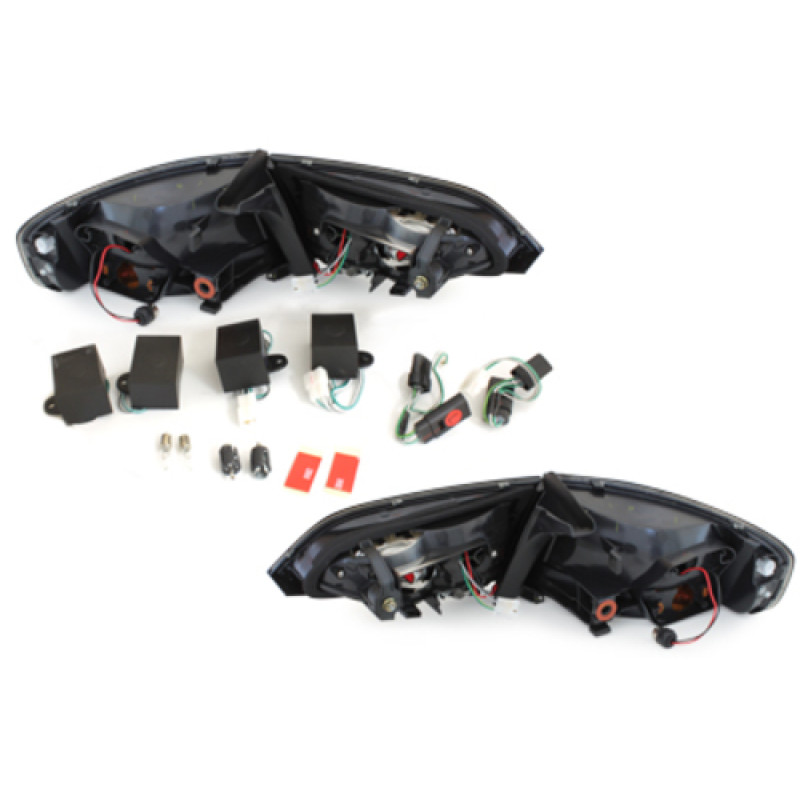 Audi A4 B8 (07-10) LED aizmugurējie lukturi, tonēti