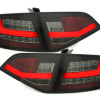 Audi A4 B8 (07-10) LED aizmugurējie lukturi, melni/tonēti
