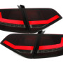 Audi A4 B8 (07-10) LED aizmugurējie lukturi, sarkani/tonēti