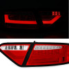 Audi A5 B8 (07-11) LED aizmugurējie lukturi, красный/хрусталь