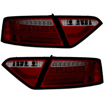 Audi A5 B8 (07-11) LED aizmugurējie lukturi, sarkani/tonēti