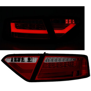 Audi A5 B8 (07-11) LED aizmugurējie lukturi, sarkani/tonēti