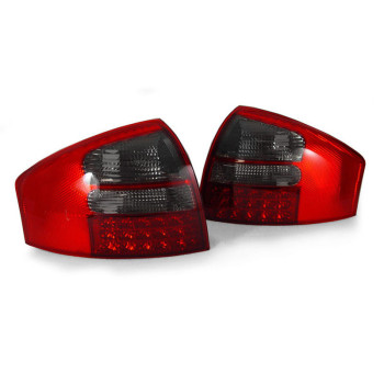 Audi A6 C5 (97-05) LED aizmugurējie lukturi, sarkani/tonēti
