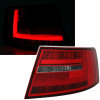 Audi A6 C6 (04-08) LED aizmugurējie lukturi, sarkani/hromēti 3
