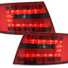 Audi A6 C6 (04-08) LED aizmugurējie lukturi, sarkani/tonēti 2