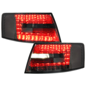 Audi A6 C6 (04-08) LED aizmugurējie lukturi, tonēti 2