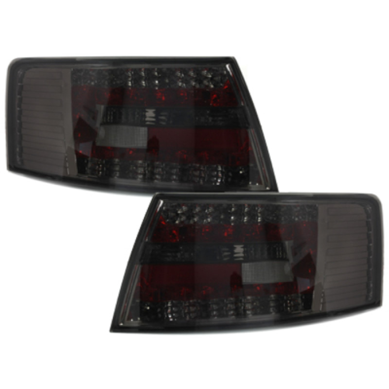 Audi A6 C6 (04-08) LED aizmugurējie lukturi, tonēti 2
