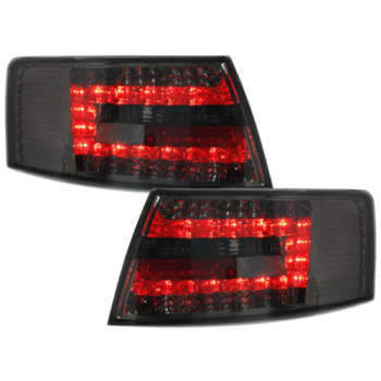 Audi A6 C6 (04-08) LED aizmugurējie lukturi, tonēti 2