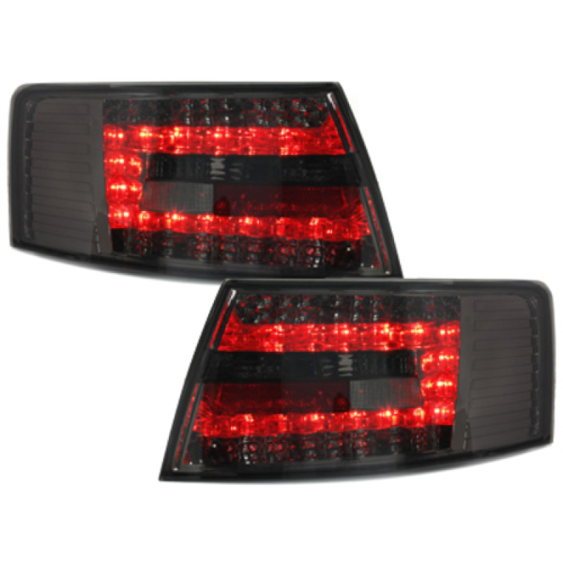 Audi A6 C6 (04-08) LED aizmugurējie lukturi, tonēti 2