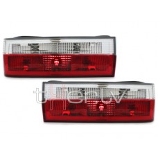 BMW e30 (83-87) aizmugurējie lukturi, sarkani/hromēti