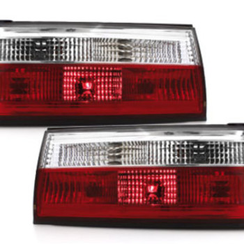 BMW e30 (87-90) aizmugurējie lukturi, sarkani/hromēti