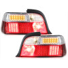 BMW e36 Coupe/Cabrio (92-99) LED sarkani/hromēti