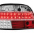 BMW e38 (94-01) LED aizmugurējie lukturi, hromēti