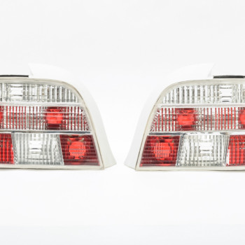 BMW e39 (95-00) aizmugurējie lukturi, hromēti