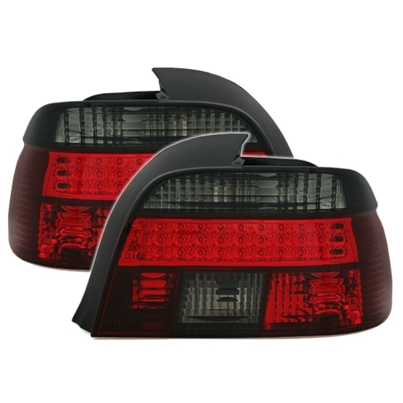 BMW e39 (95-03) LED aizmugurējie lukturi, sarkani/tonēti