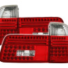 BMW e39 Touring (97-04) LED aizmugurējie lukturi, sarkani/hromēti