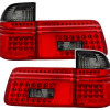 BMW e39 Touring (97-04) LED aizmugurejie lukturi, sarkani/tonēti