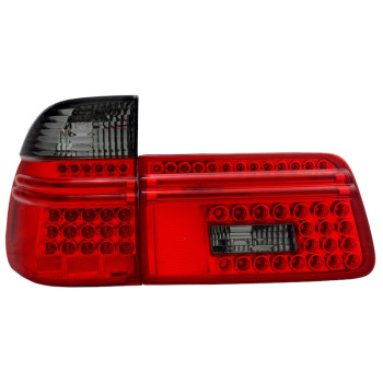 BMW e39 Touring (97-04) LED aizmugurejie lukturi, sarkani/tonēti