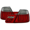 BMW e46 Coupe (03-06) LED aizmugurejie lukturi, sarkani/hromēti