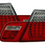 BMW e46 Coupe (03-06) LED aizmugurejie lukturi, sarkani/hromēti