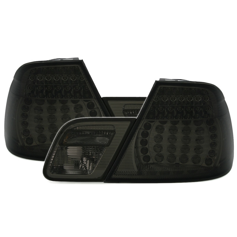 BMW e46 Coupe (03-06) LED aizmugurejie lukturi, tonēti